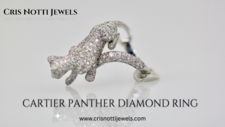 Unveil Elegance with Cartier Panther Diamond Ring