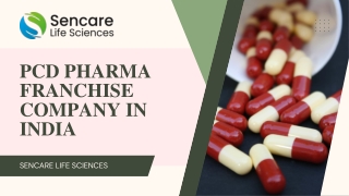 Best PCD Pharma Franchise Company in India