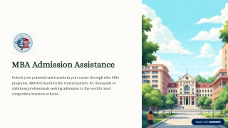 MBA Admission Assistance