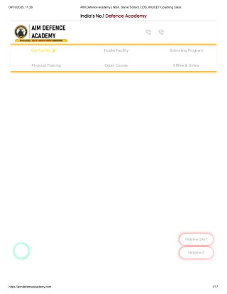 Best NDA Coaching in Gujarat | AIM Defence Academy – NDA Classes & Preparation