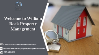 Welcome to William Rock Property Management