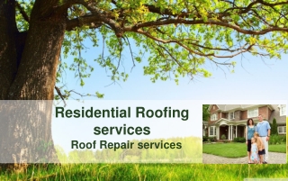 Residential Roofing services