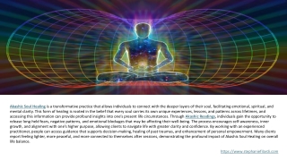 Bronxville Wellness Soul Realignment Teaching Akashic Readings