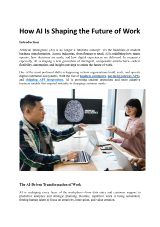 Headless Commerce | Commerce Engine