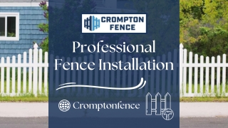 Privacy Fence Installation Near Me - Crompton Fence