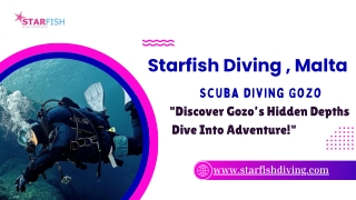Scuba diving Gozo