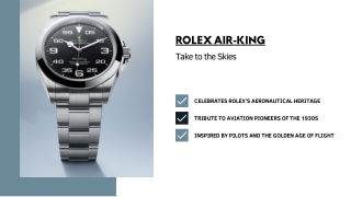 Rolex Air-King Watches | Cooke-and-Kelvey - Rolex