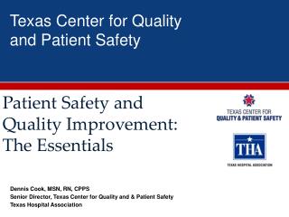 Texas Center for Quality and Patient Safety