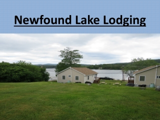 newfound lake lodging