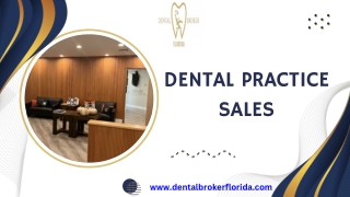 Dental Practice Sales