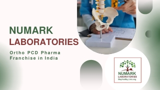 Ortho PCD Pharma Franchise in India - Numark Laboratories