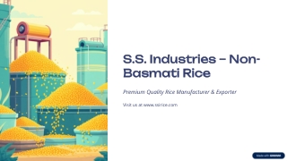 S.S. Industries: Premium Non-Basmati Rice Exporters