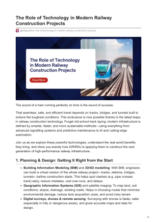 giriraj.co-The Role of Technology in Modern Railway Construction Projects