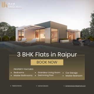 3 BHK Flats in Raipur