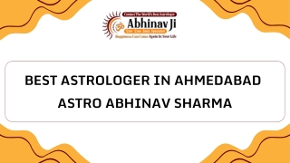 Best Astrologer in Ahmedabad – Astro Abhinav Sharma