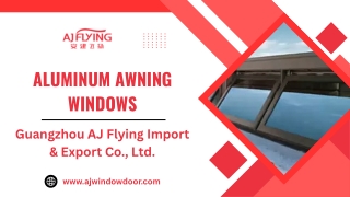 Aluminum Awning Windows - Ajwindowdoor.com