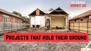 Trusted Screw Piling Solutions by Melbourne Experts