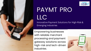 Innovative Payment Solutions for High-Risk & Emerging Industries