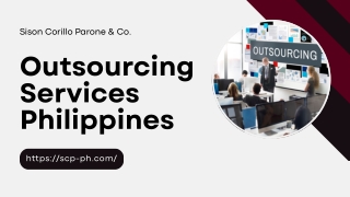 Outsourcing Services Philippines with Quality - Sison Corillo Parone & Co.