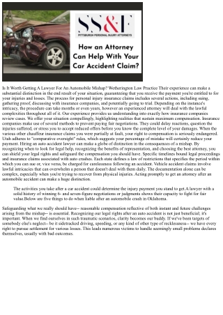 When To Hire An Attorney After A Cars And Truck Accident Skilled Legal Recommend