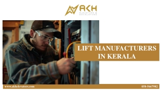 LIFT MANUFACTURERS IN KERALA