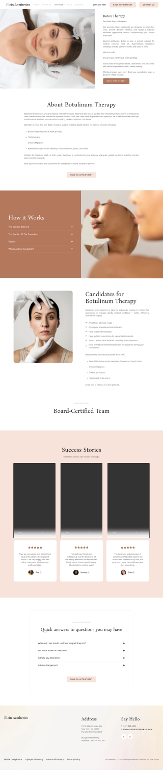 Botox Consultation Near Manhattan
