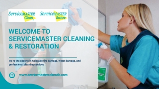 Welcome to ServiceMaster Cleaning & Restoration