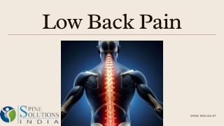 Low Back Pain & Lumbago Treatment by Expert in India.
