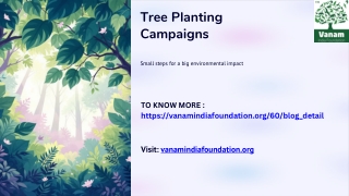 Tree Planting Campaigns Making Small Steps for a Big Environmental Impact
