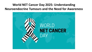 World NET Cancer Day 2025: Raising Awareness on Neuroendocrine Tumours | RGCIRC