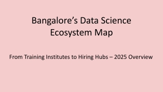 Bangalore’s Data Science Ecosystem: Top Institutes & Career Hubs