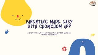 ChomChom Admin & Kids App