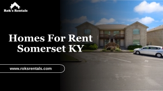 Homes For Rent Somerset KY