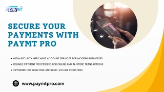 Secure Your Payments with Paymt Pro