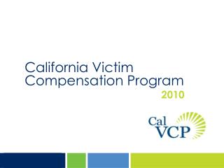 California Victim Compensation Program