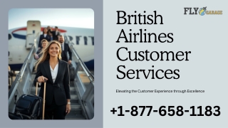 1877-658-1183 - British Airlines Customer Services