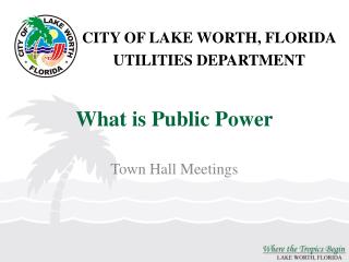 What is Public Power