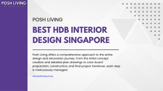 Best HDB Interior Design Singapore – Transform Your Home with Expert Design