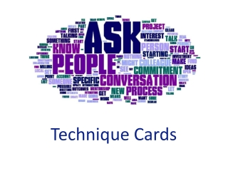 Technique Cards