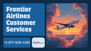 1-877-658-1183 - Frontier Airlines Customer Services
