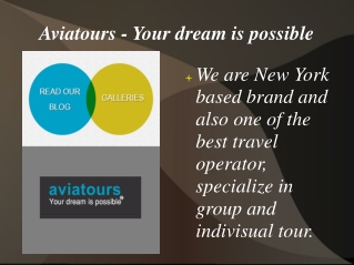 How to organize a group tour?