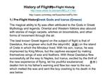 History of Flight Pre-Flight History