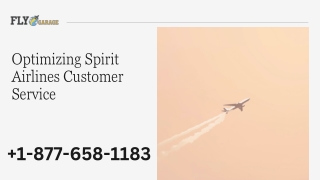 1-877-658-1183 - Spirit Airlines Customer Service
