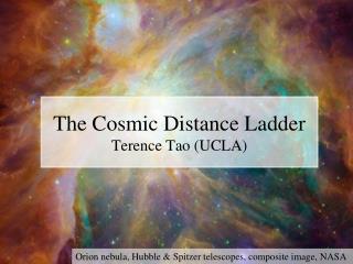 The Cosmic Distance Ladder Terence Tao (UCLA)