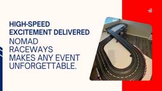 HIGH-SPEED EXCITEMENT DELIVERED