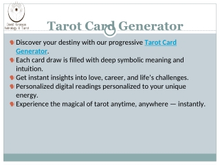 Best Tarot Card Readings Online