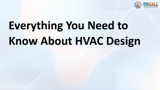 Everything You Need to Know About HVAC Design