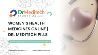 Women’s Health Medicines Online  Dr. Meditech Pills
