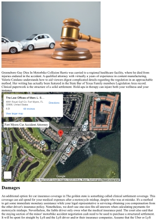 Motorbike Accident Negotiation Amounts With Genuine Instances