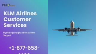 1-877-658-1183 - KLM Airlines Customer Services